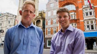 Gavin Sherriff (left) and Darryl Smith