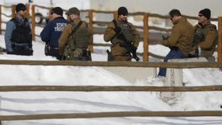 FBI and Oregon State troopers on patrol