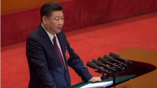 习近平所作报告长达约3个半小时,总结了中共在过去5年的工作。
