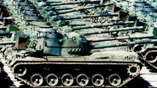 Ibiduga vy'ingwano nk'ibi nivyo vyakoreshejwe mu gitero ca D-Day i Normandie mu ntambara ya kabiri y'isi