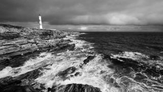 lighthouse near Portmahomack