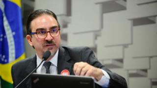 O economista Bernard Appy em maio de 2017, no Senado Federal