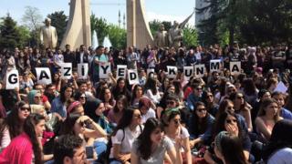 gazi protestoları