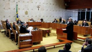Plenário do STF em audiência