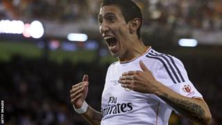 Angel di Maria yatsinze ihiganwa rya Champions League akinira Real mu 2014 imbere yo kuja muri Manchester United ku miliyoni 59.7£ (imiliyoni 75.6$)