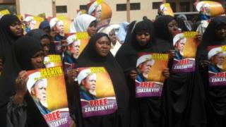 Masu zanga-zangar neman sakin El-zakzaky