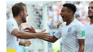 Harry Kane (i buryo) yinjirije Ubwongereza ibitsindo bitatu mu rukino bahuramwo na Panama