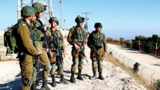 قوات من الجيش الإسرائيلي على الحدود اللبنانية