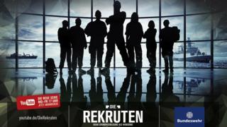 Propaganda incentivando jovens a irem para as Forças Armadas