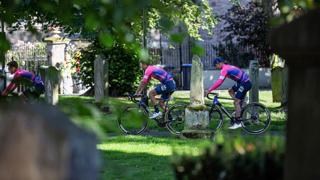 Cyclists in Kelso