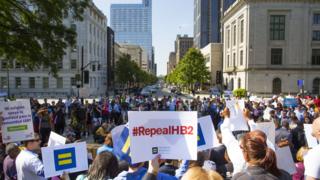 North Carolina protesters