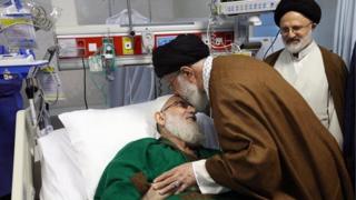 آیت الله خامنه ای، هاشمی شاهرودی و اصغر حجازی