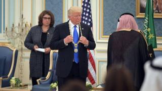 US President Donald Trump