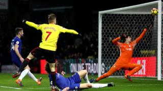 Ẹgbẹ agbabọọlu Chelsea ninu idije Premier League pẹlu Watford