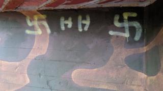 Nazi graffiti