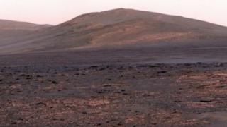 Image of clay-like landscape on Mars