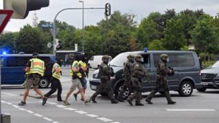 Abapolisi mu gikorwa c'umutekano i Munich