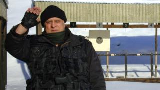 Удодов на стрельбище