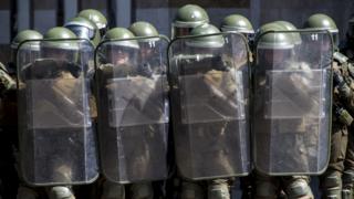 Carabineros en Chile