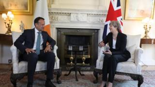 Theresa May and Leo Varadkar