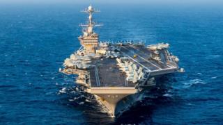 Hàng không mẫu hạm USS John Stennis của Hải quân Hoa Kỳ