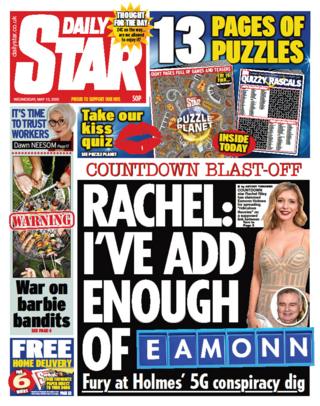 Daily Star front page