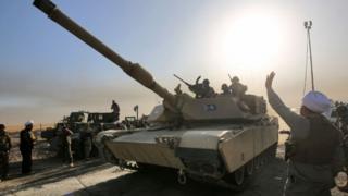 Abasirikare ba Iraki mu gitero baja Mosul