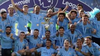 Manchester City ni yo yegukanye igikombe cya Premier League mu myaka ibiri ishize