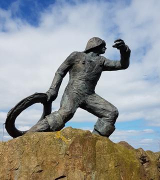 The Rescue statue