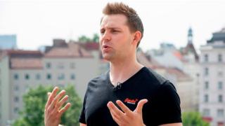 Max Schrems, Austrian lawyer and privacy activist, who is the head of new NGO 'None of Your Business' (NYOB).