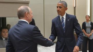 Путин и Обама