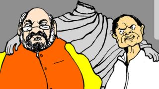 कोलकाता : निवडणूक हिंसाचारदरम्यान ईश्वरचंद्र विद्यासागर यांच्या पुतळ्याची तोडफोड