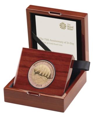 Commemorative box the coin can be presented in