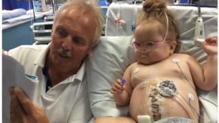 John and Penny after the transplant