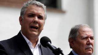 Iván Duque, presidente de Colombia