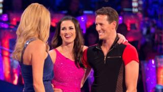 Kirsty Gallacher and Brendan Cole