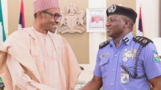 Aarẹ Buhari ati Ibrahim Idris