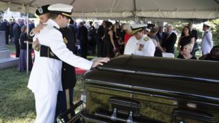 John Mccain burial