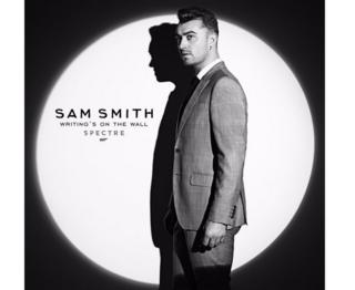 The cover art for Sam Smith's Bond song