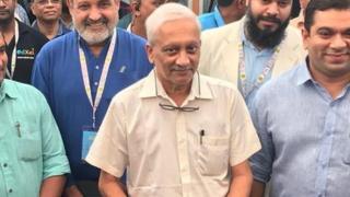 गोवा के मुख्यमंत्री मनोहर पर्रिकर