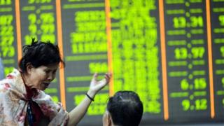 Шанхайская фондовая биржа экран