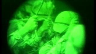 Dos miembros de una unidad de fuerzas de élite del Comando Conjunto de Operaciones Especiales.
