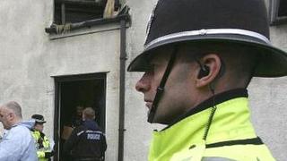 UK POLICE RAIDS