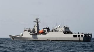 A ship of the Nigerian Navy