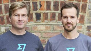 Kristo Kaarmann with co-founder Taavet Hinrikus