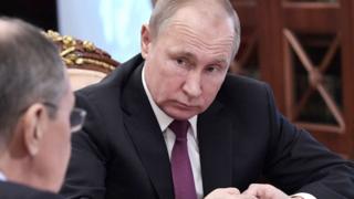 Vladimir Putin, presidente de Rusia
