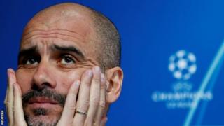 Pep Guardiola, manager de Manchester City
