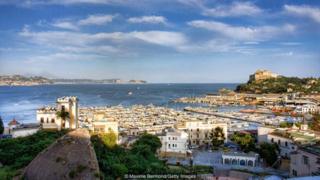 Vista panorámica de Baia.