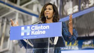 Trump ya ce Michelle Obama bata iya komai ba sai yakin neman zabe