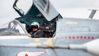 Российский пилот в Сирии